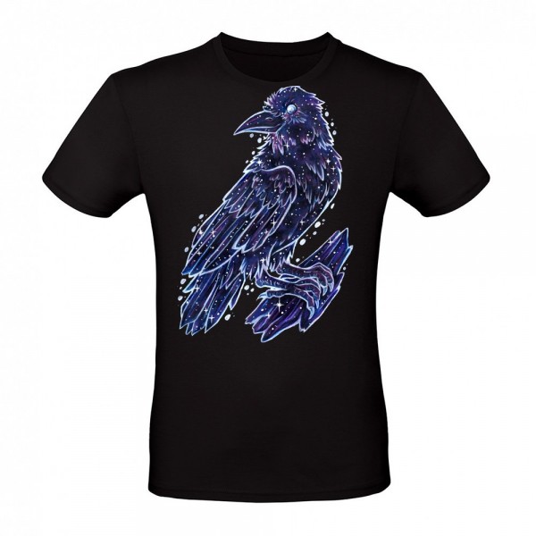 Cool crow raven galaxy animal zodiac sign gift