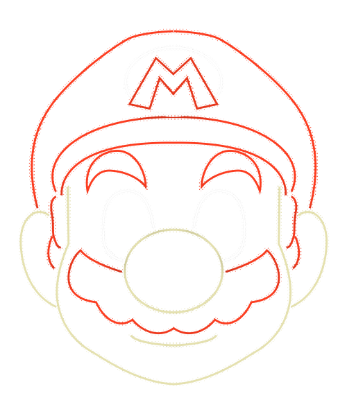 Neon Mario