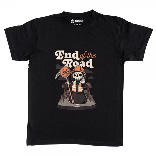End of the Road - Funny Skull Grim Reaper Gift