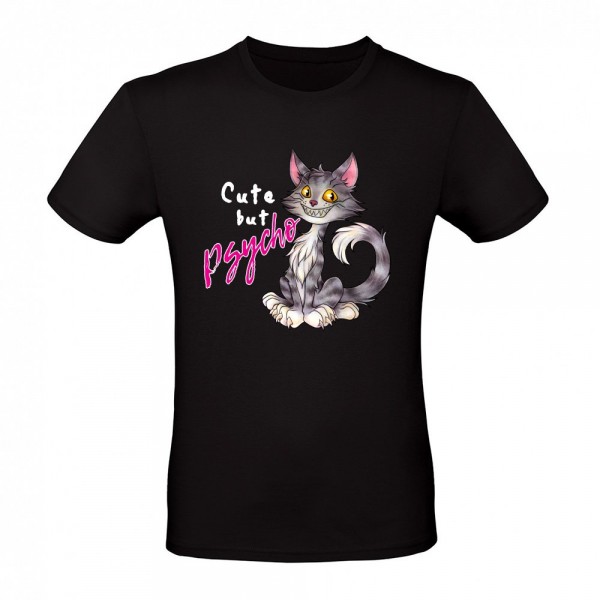 Crazy Cat - Cute but Psycho - great gift idea