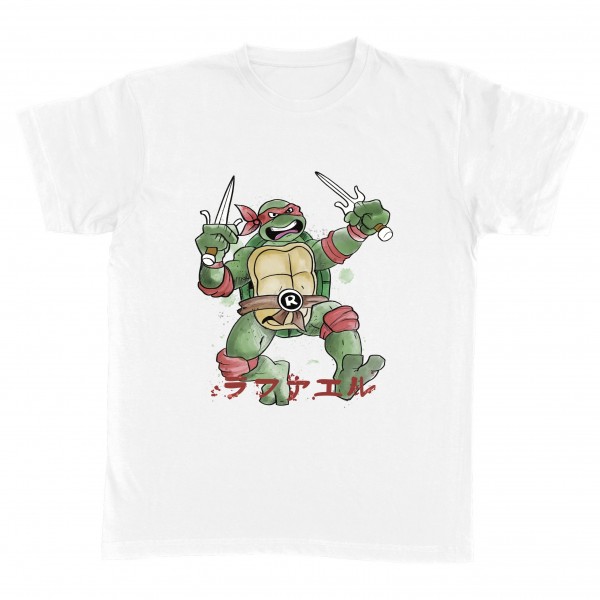 Raphael Watercolor Ninja Turtle