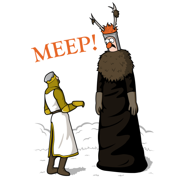 The Knight Who Says Meep