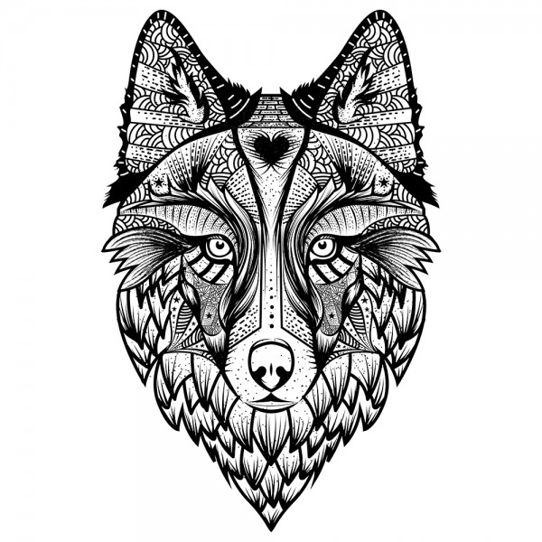 Illustration Wolf