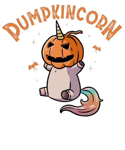 Pumpkincorn - Funny Halloween Spooky Unicorn Gift