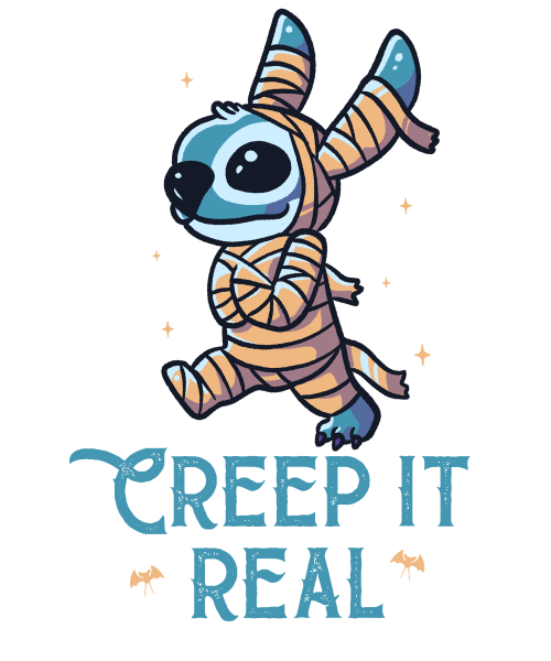 Creep It Real - Funny Halloween Spooky Cartoon Gift