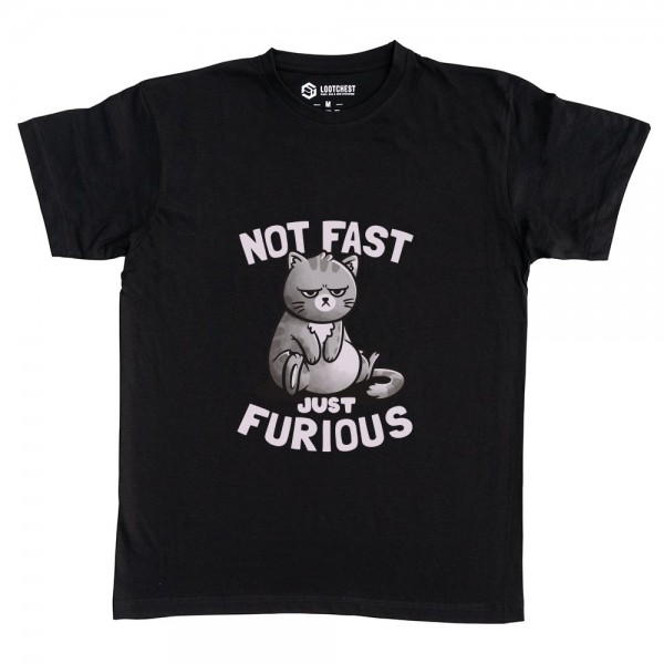 Not Fast Just Furious Cute Funny Cat Gift