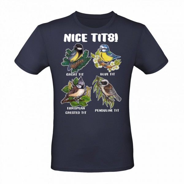 Nice Tits - Funny gift ornithologist birds Funny Quote