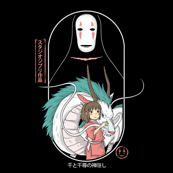 no face and chihiro