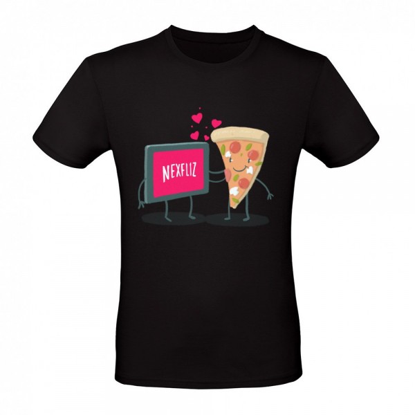Nexfliz and pizza in love