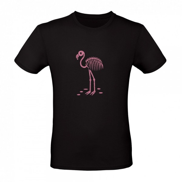 skeleton flamingo