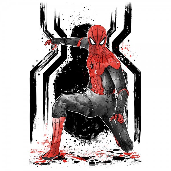 Red and Black Spider Suit