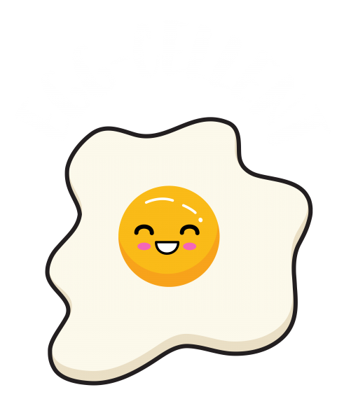 Kawaii Fried Egg Cute Funny EGG-cellent Pun