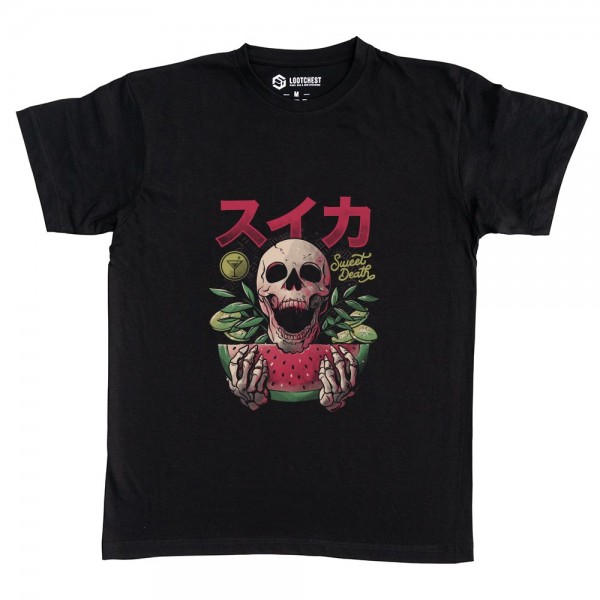 Sweet Death Skull Watermelon Colors Gift