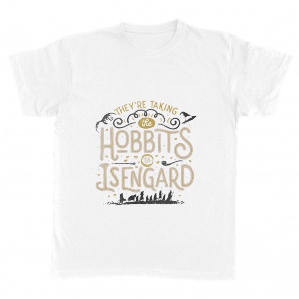 Taking the Hobbits to Isengard - Funny Geek Quote Music Gift