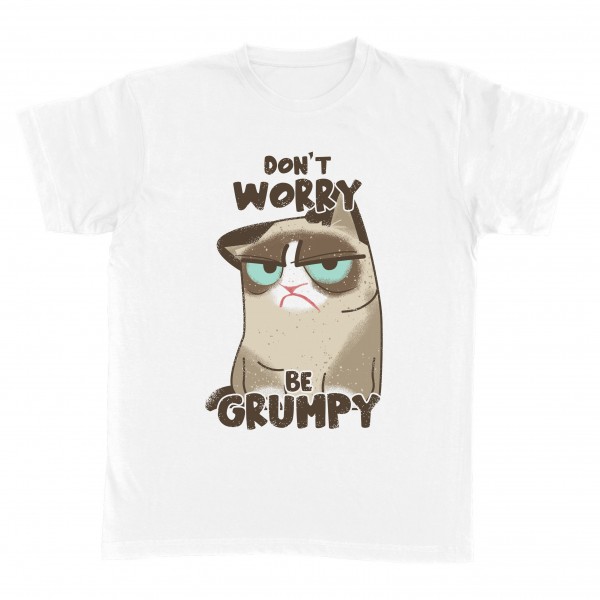 be grumpy