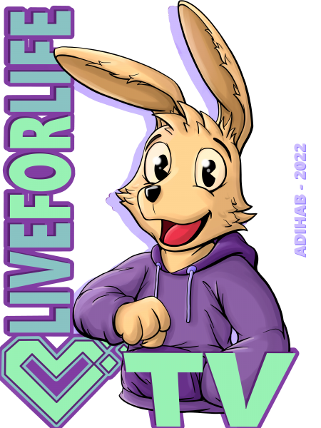 Purple bunny - LiveforLifeTV