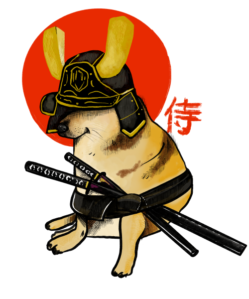 samurai dog